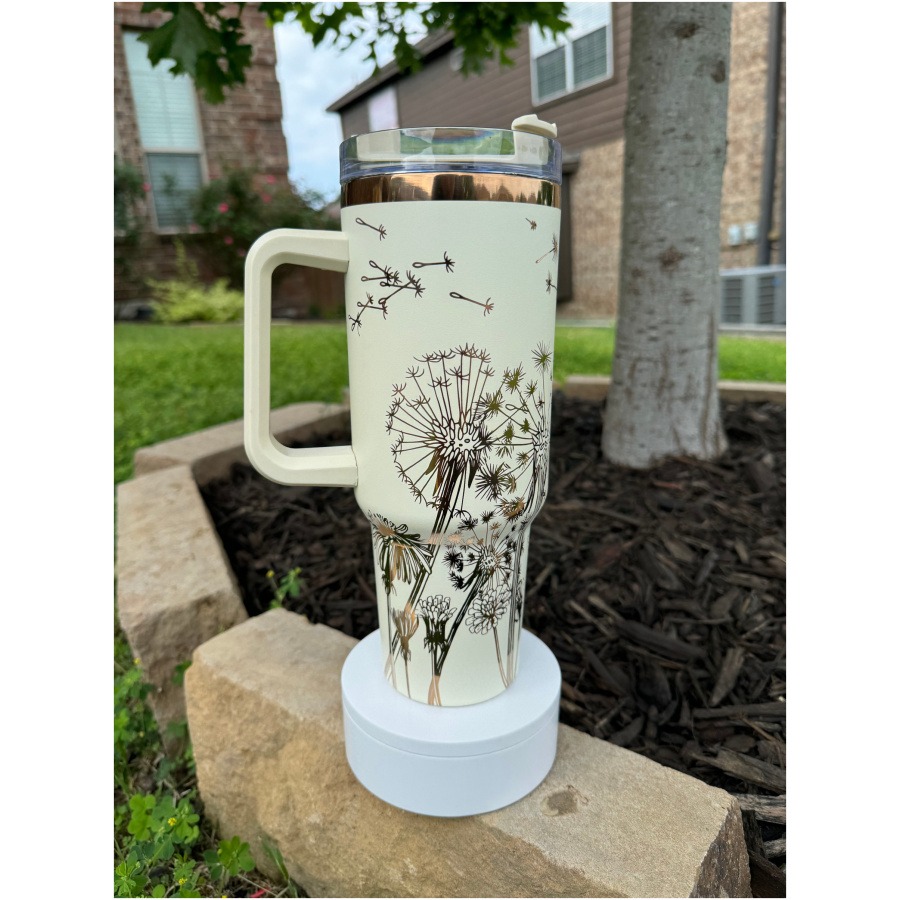 dandelions-40oz-cream-copper-tumbler-left