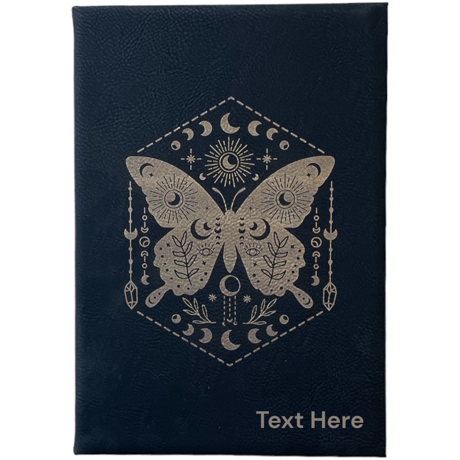 sample-custom-text-mystic-butterfly-black-gold-leatherette-journal