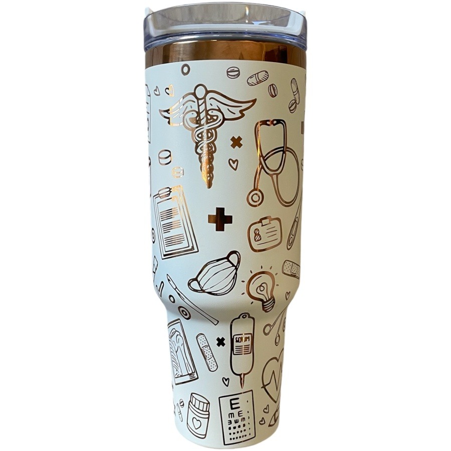 nurse-life-40oz-cream-copper-tumbler-back