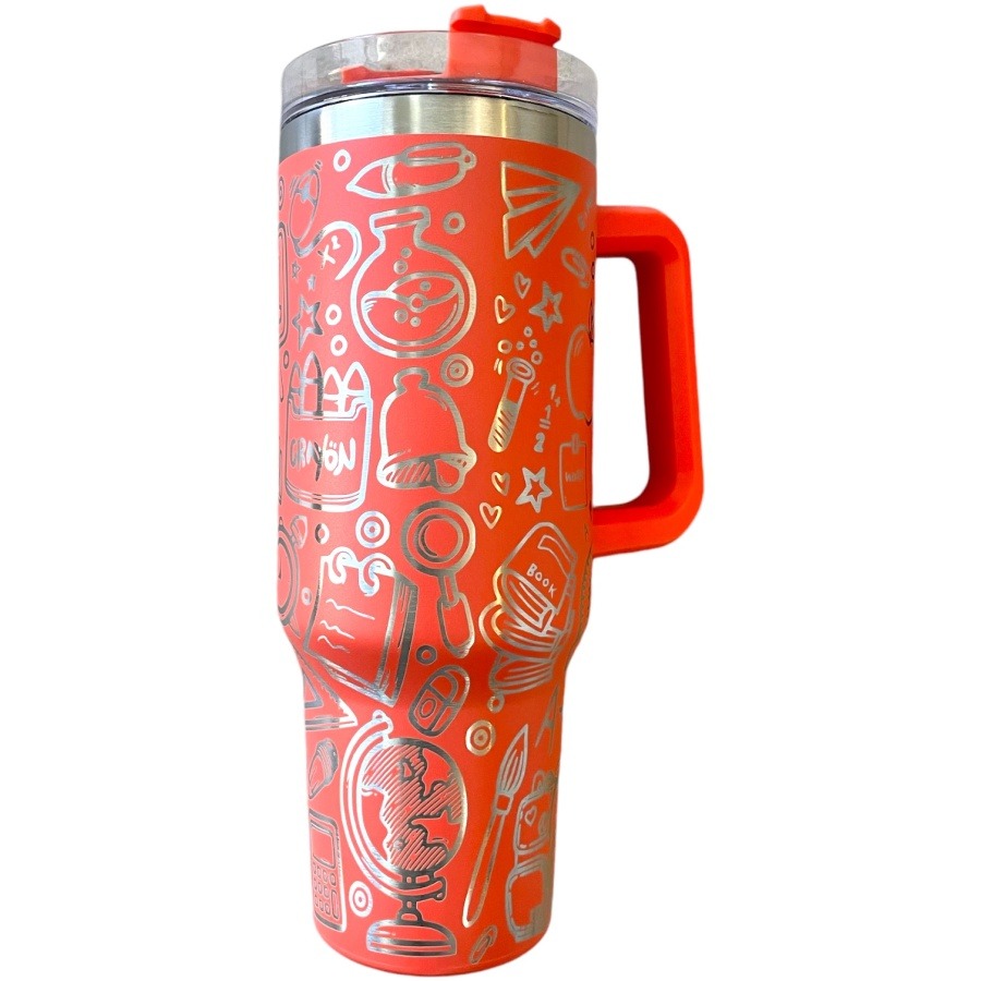 teacher-life-40oz-orange-chrome-tumbler