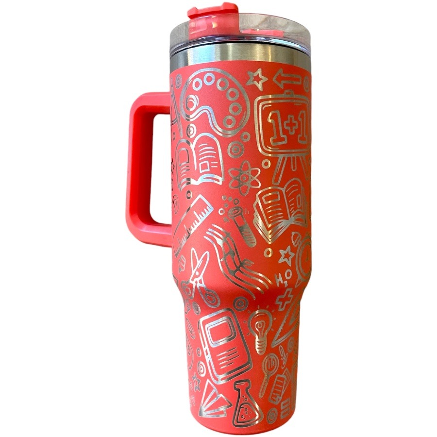 Teacher Life 40oz Tumbler - Image 2